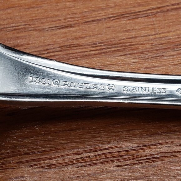 Oneida 1881 Rogers Summer Mist / Autumn Glow Lot of 39 Stainless Flatware Piece - Picture 8 of 16